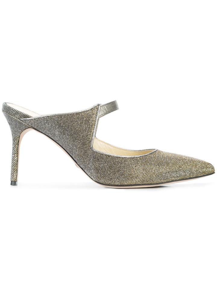 Sarah Flint 24/7 Mules - Metallic