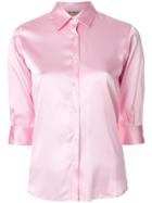 Blanca Short Sleeve Shirt - Pink & Purple