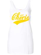 No21 Cherie Longline Vest - White