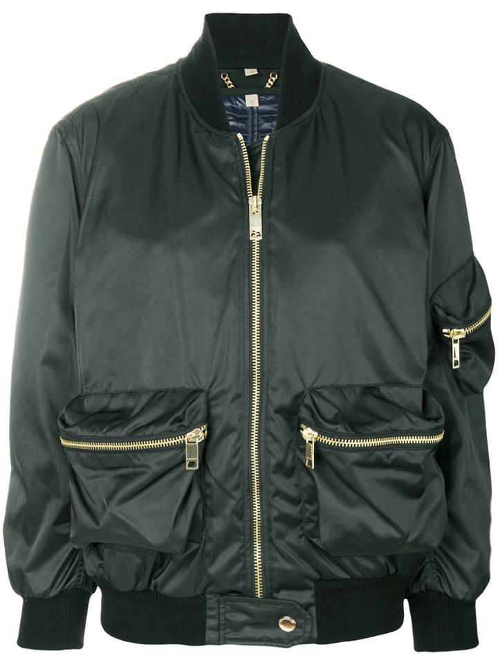 Burberry Showerproof Bomber Jacket - Black