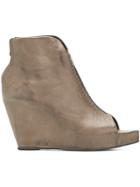 Isaac Sellam Experience Open Toe Ankle Boots - Grey
