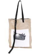 Raf Simons - Woven Oversized Tote Bag - Men - Hemp - One Size, Nude/neutrals, Hemp
