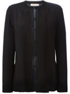 Tory Burch Pleated Bib Buttoned Blouse