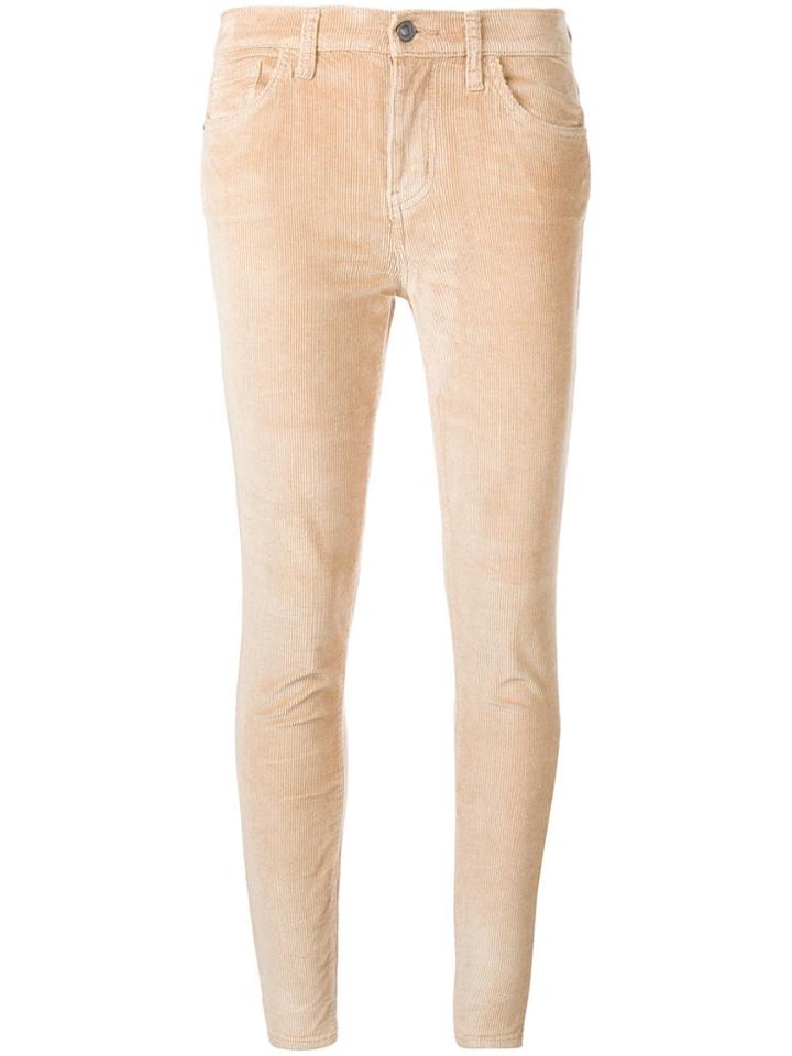 Current/elliott Corduroy Trousers - Brown