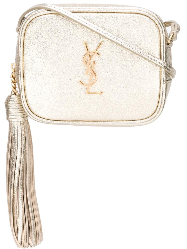 Saint Laurent - Monogram Blogger Crossbody Bag - Women - Calf Leather - One Size, Women's, Grey, Calf Leather