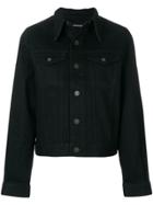 Calvin Klein 205w39nyc Patch-appliqué Denim Jacket - Black