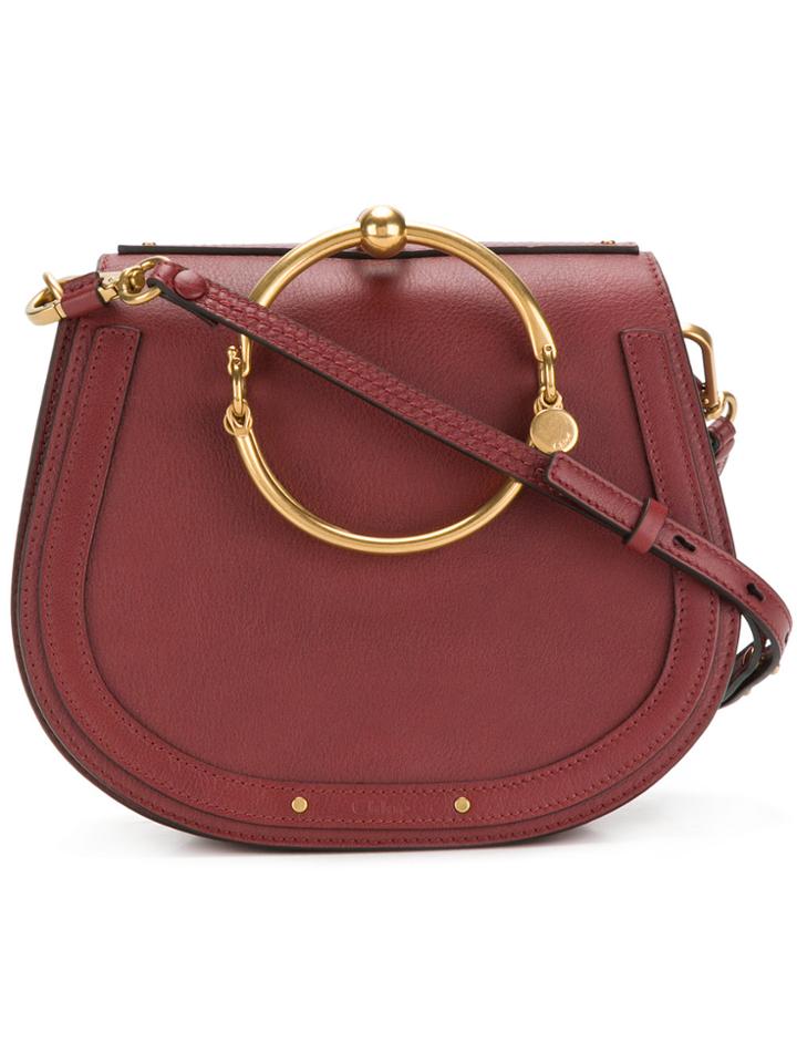 Chloé Nile Medium Tote Bag - Red