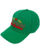 Dsquared2 Caten Brothers Baseball Cap - Green