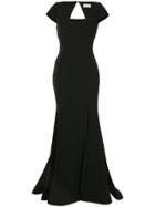 Rebecca Vallance Adriatic Open Back Gown - Black
