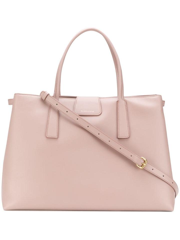 Zanellato Trapeze Tote Bag - Pink