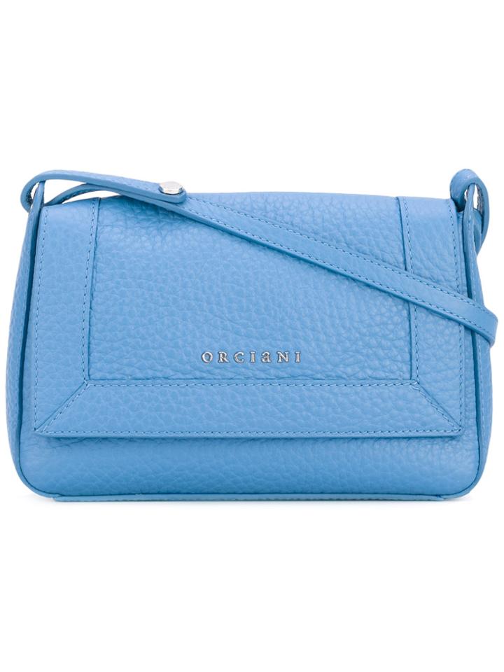 Orciani Classic Shoulder Bag - Blue