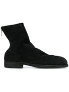 Guidi Reverse Ankle Boots - Black