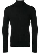 Calvin Klein Turtle Neck Jumper - Black