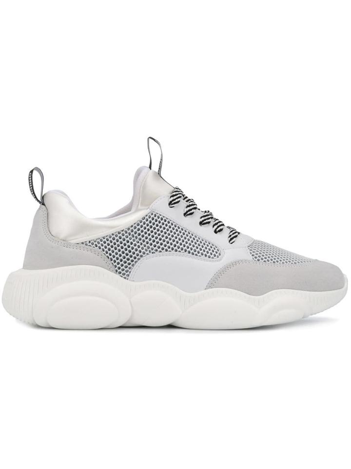Moschino Teddy Run Sneakers - White