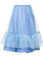 Ermanno Scervino High-waisted Tulle Skirt - Blue