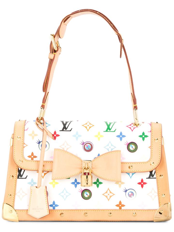 Louis Vuitton Vintage Eye Miss You Shoulder Bag - White