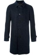 Hevo Single Breasted Coat, Men's, Size: 50, Blue, Polyamide/polyester/viscose/virgin Wool