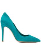 Salvatore Ferragamo Classic Pointed Pumps - Blue