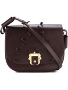 Paula Cademartori 'babeth' Knot Detail Saddle Cross Body Bag