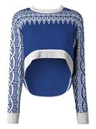 Opening Ceremony Umd X Opening Ceremony Elliptical Jumper, Women's, Size: Small, White, Merino