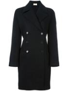 Alaïa Vintage Double Breasted Coat, Women's, Size: 38, Black