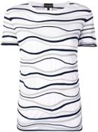 Emporio Armani Ribbed Detail T-shirt - White