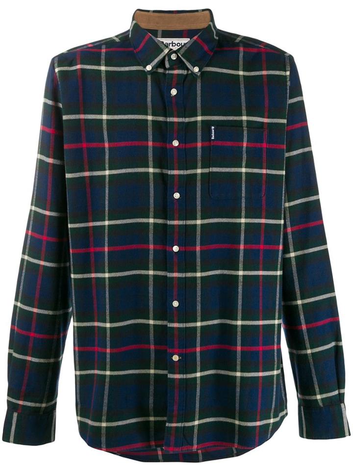 Barbour Highland Check-print Shirt - Blue