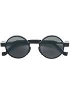 Vava Round Frame Sunglasses - Black