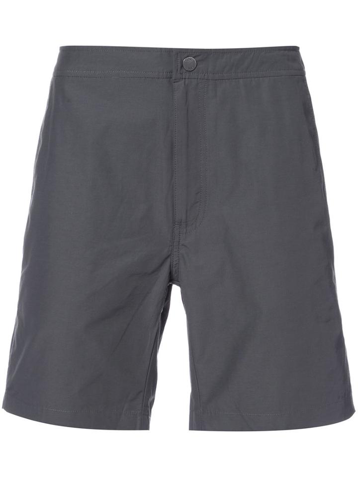 Onia - Calder Swim Shorts - Men - Cotton/nylon/spandex/elastane - 34, Grey, Cotton/nylon/spandex/elastane