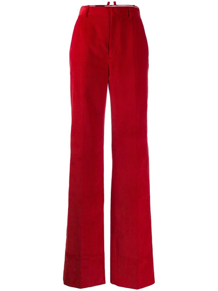 Dsquared2 High-waisted Wide Leg Trousers