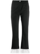 Giuseppe Di Morabito Diamante Fringe Trousers - Black