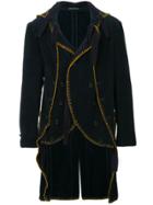 Yohji Yamamoto Vintage Buttoned Fishtail Jacket - Blue