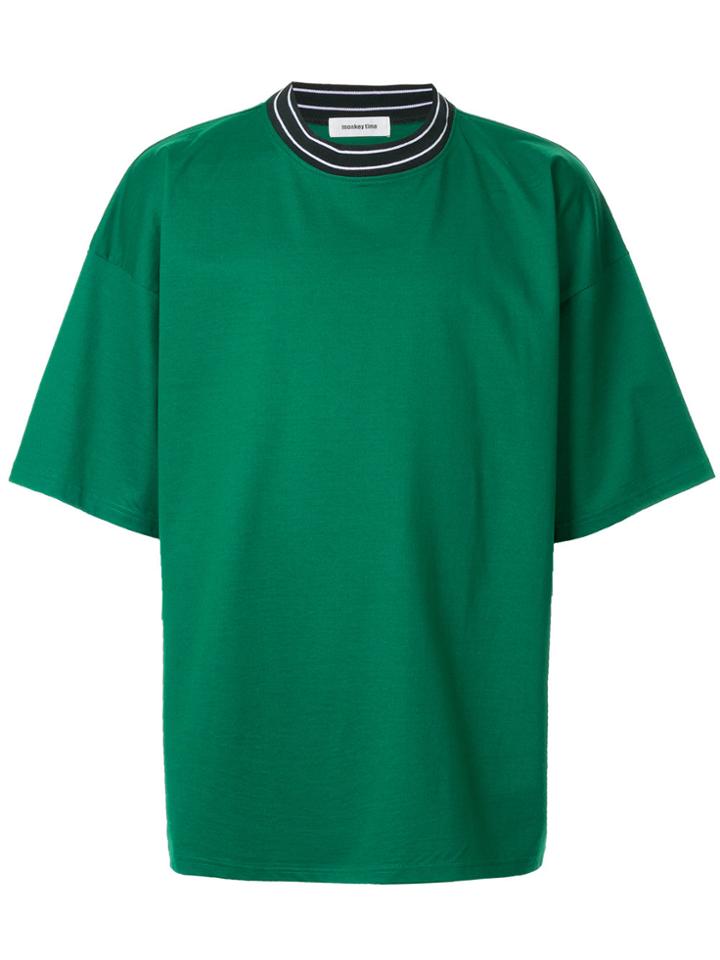 Monkey Time Oversized T-shirt - Green