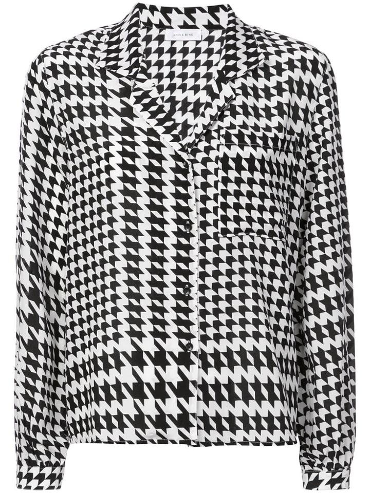 Anine Bing Lilah Blouse - Black