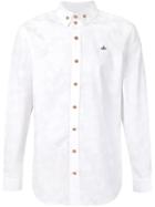 Vivienne Westwood Man Floral Print Shirt, Men's, Size: 46, White, Cotton