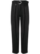 Lorena Antoniazzi Striped Trousers - Grey