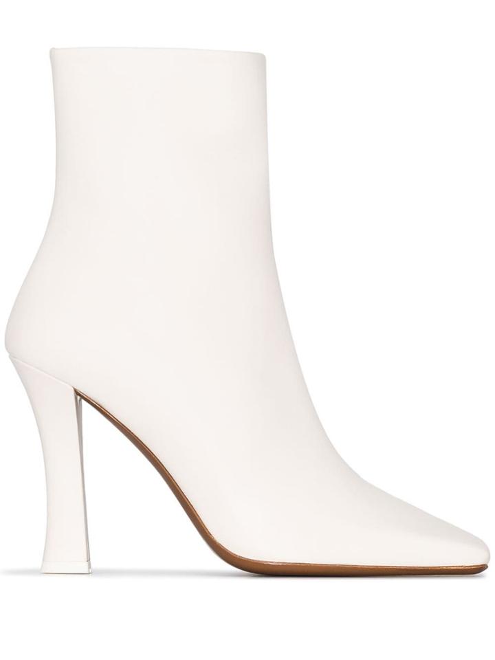Neous Lonopsis 100mm Ankle Boots - White