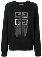Givenchy Logo Embellished Sweater - Black