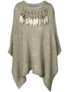 Ralph Lauren Collection - Knitted Kaftan - Women - Nylon/viscose - Xs/s, Women's, Yellow/orange, Nylon/viscose
