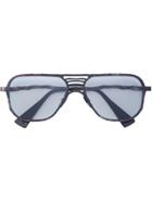 Kuboraum Square Frame Tinted Sunglasses - Multicolour
