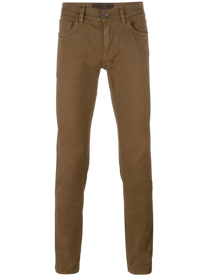 Dolce & Gabbana Slim Fit Jeans, Men's, Size: 52, Nude/neutrals, Cotton/spandex/elastane