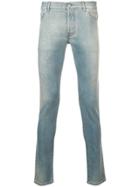 Balmain Washed Out Jeans - Blue
