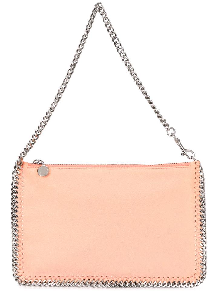Stella Mccartney Zip Pouch, Women's, Pink/purple, Polyester/metal
