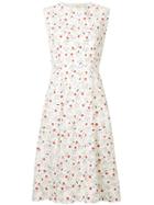 Marni Printed Fit And Flare Dress - White