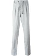 Brunello Cucinelli Pleat Detail Trousers, Men's, Size: 48, Grey, Cotton/wool/viscose/cupro
