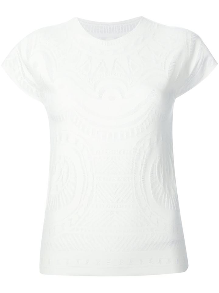 Pleats Please By Issey Miyake 'a-poc' T-shirt