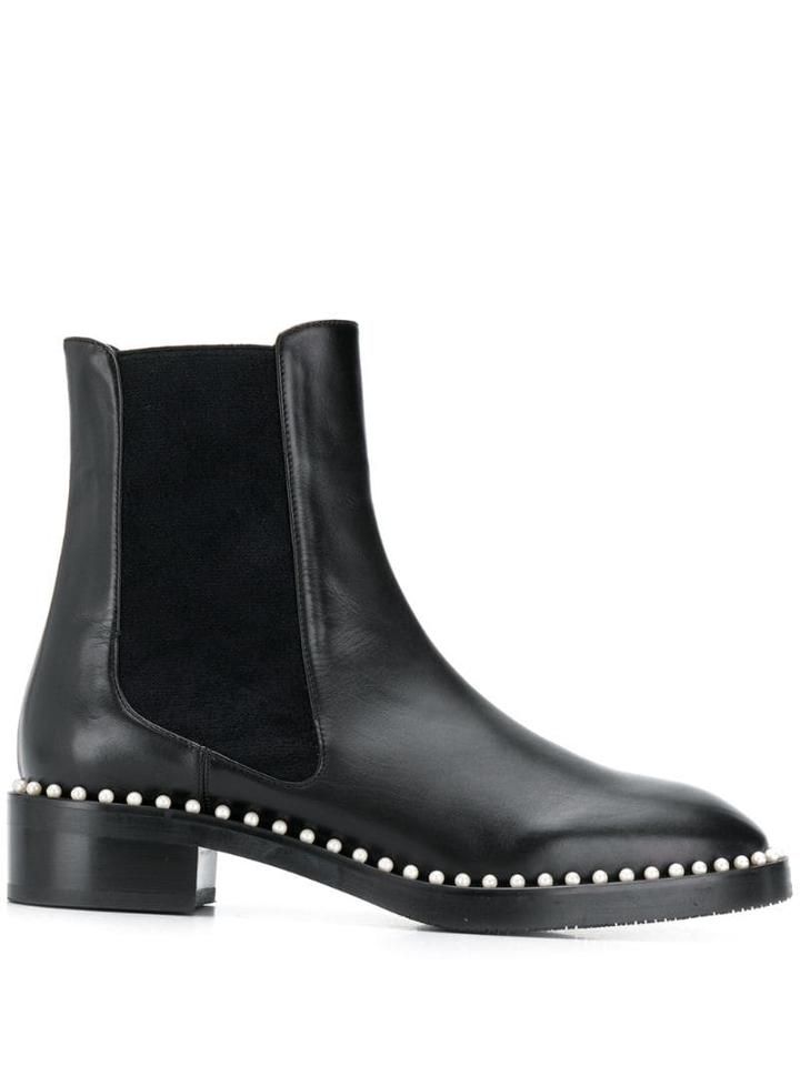 Stuart Weitzman Cline Blasmo Boots - Black