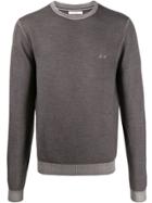 Sun 68 Vintage Look Jumper - Grey