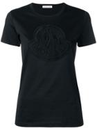 Moncler Logo Slim Fit T-shirt - Black