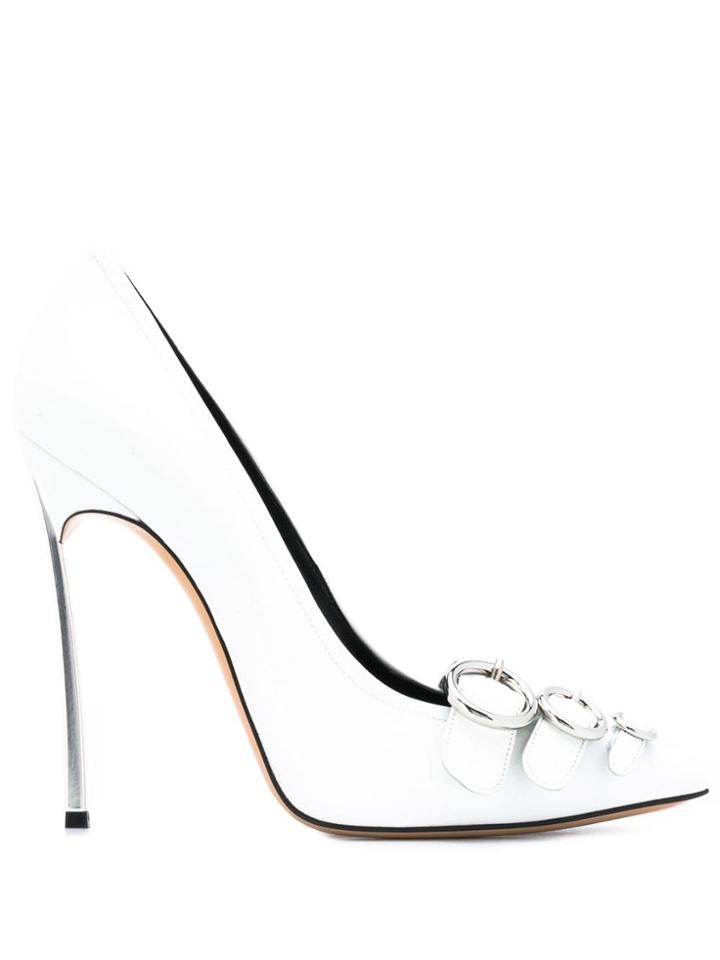 Casadei Marain Stiletto Pumps - White